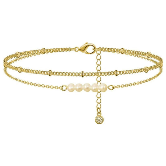 Pear Gold Braclet