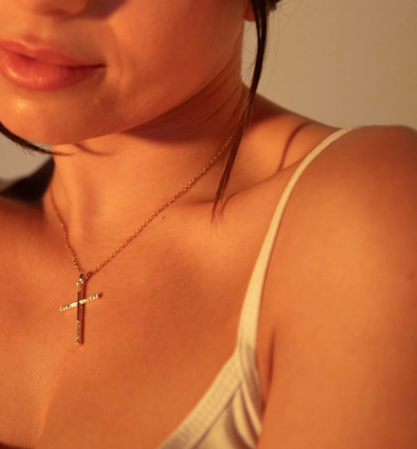 Heavenly Cross Necklace