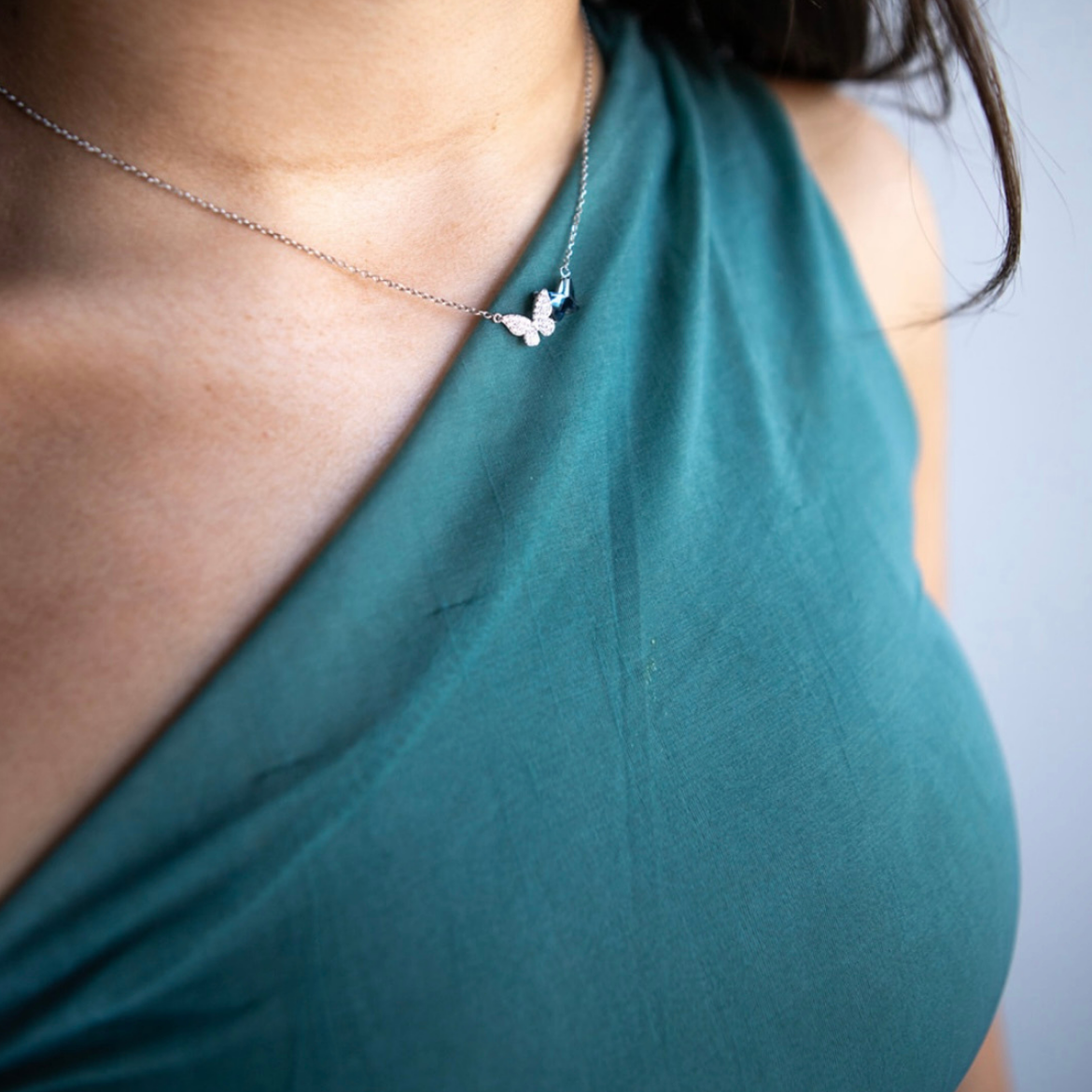 Flying Butterly Necklace