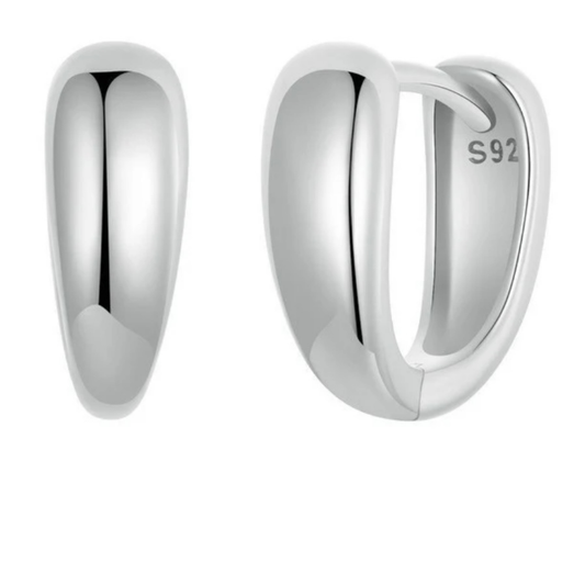 Sterling Silver Emi Hoops