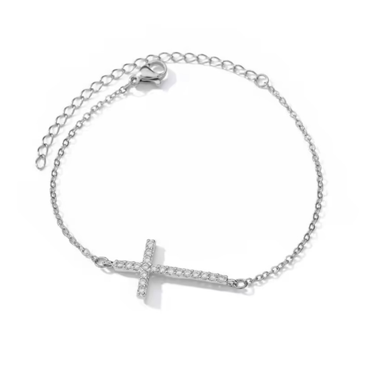 Magdalena Cross Bracelet